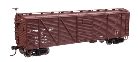 40' ARA Single Sheathed Boxcar - Ready to Run -- Illinois Central #16703-1