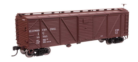 40' ARA Single Sheathed Boxcar - Ready to Run -- Illinois Central #16703-2