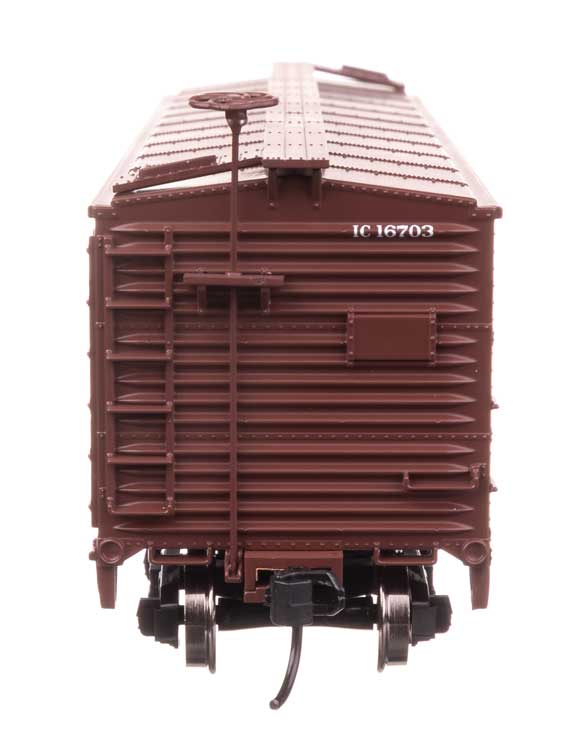 40' ARA Single Sheathed Boxcar - Ready to Run -- Illinois Central #16703-3