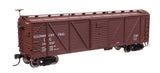 40' ARA Single Sheathed Boxcar - Ready to Run -- Illinois Central #16707-1