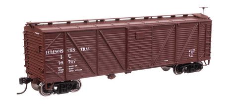 40' ARA Single Sheathed Boxcar - Ready to Run -- Illinois Central #16707-2