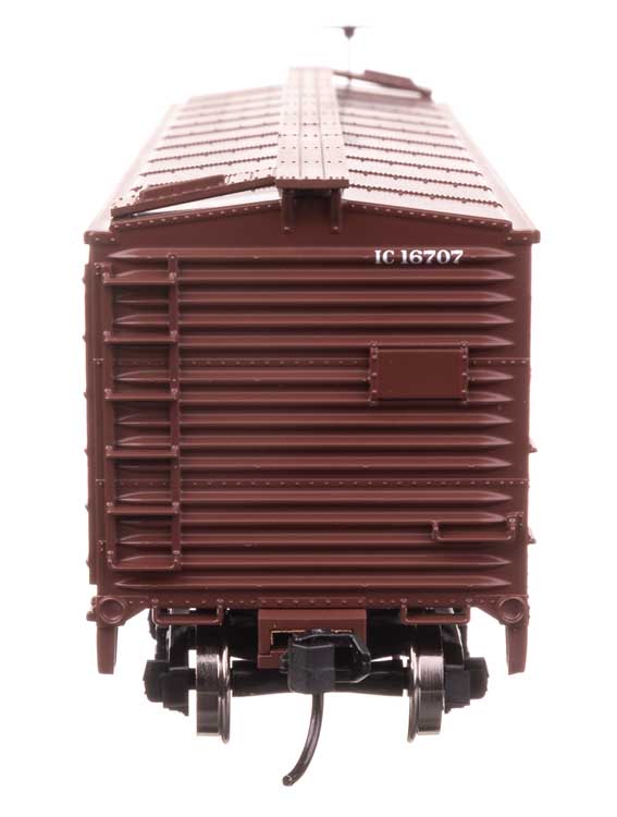 40' ARA Single Sheathed Boxcar - Ready to Run -- Illinois Central #16707-4