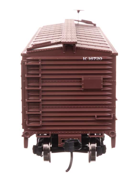 40' ARA Single Sheathed Boxcar - Ready to Run -- Illinois Central #16720-4