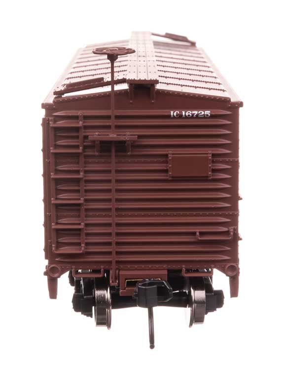 40' ARA Single Sheathed Boxcar - Ready to Run -- Illinois Central #16725-3
