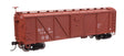 40' ARA Single Sheathed Boxcar - Ready to Run -- Kansas City Southern #16460-1