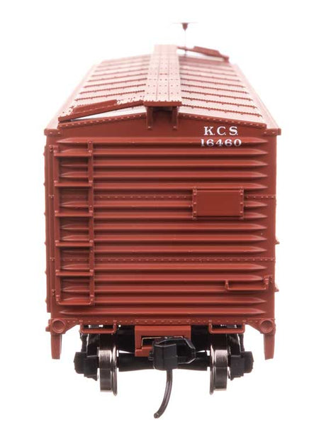 40' ARA Single Sheathed Boxcar - Ready to Run -- Kansas City Southern #16460-4