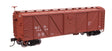 40' ARA Single Sheathed Boxcar - Ready to Run -- Kansas City Southern #16469-1