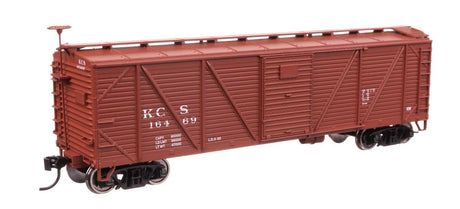 40' ARA Single Sheathed Boxcar - Ready to Run -- Kansas City Southern #16469-1
