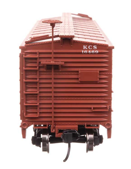 40' ARA Single Sheathed Boxcar - Ready to Run -- Kansas City Southern #16469-3