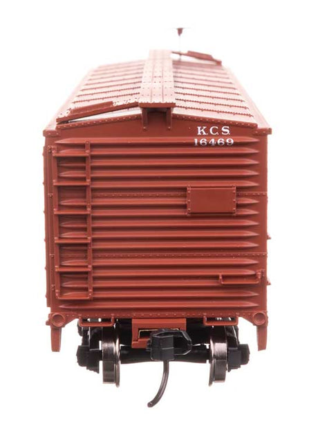 40' ARA Single Sheathed Boxcar - Ready to Run -- Kansas City Southern #16469-4