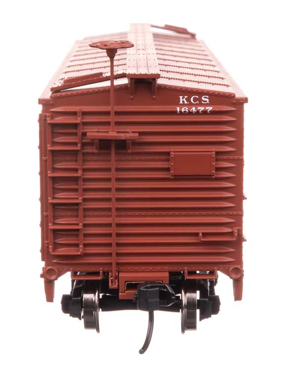 40' ARA Single Sheathed Boxcar - Ready to Run -- Kansas City Southern #16477-3