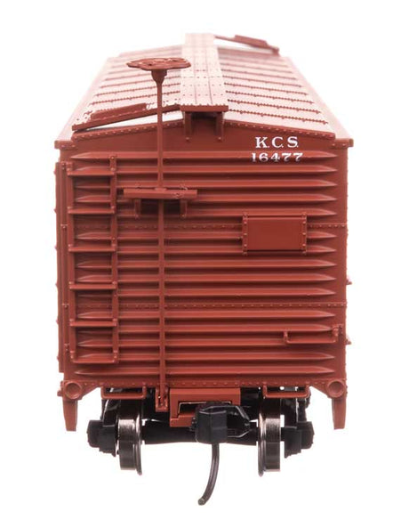 40' ARA Single Sheathed Boxcar - Ready to Run -- Kansas City Southern #16477-3