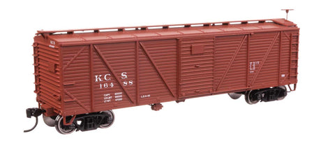40' ARA Single Sheathed Boxcar - Ready to Run -- Kansas City Southern #16488-2