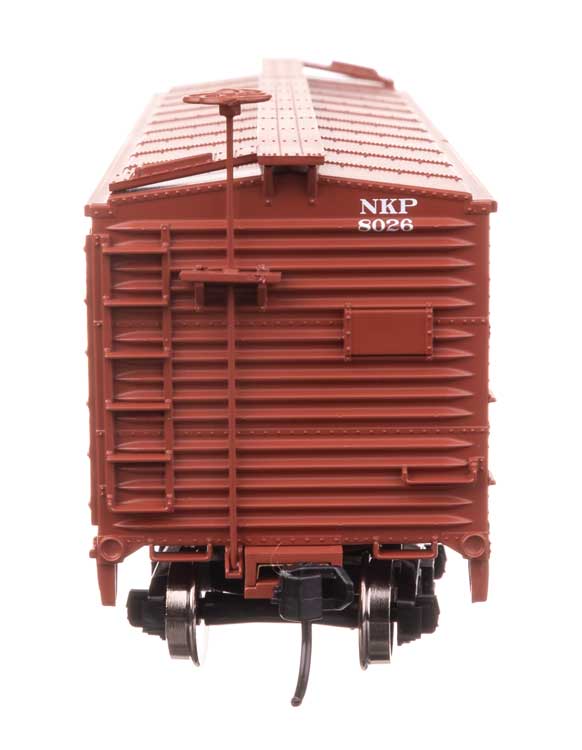 40' ARA Single Sheathed Boxcar - Ready to Run -- Nickle Plate Road #8026-3