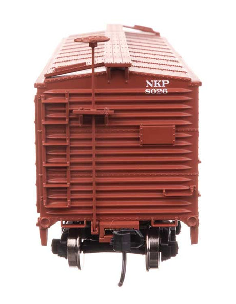 40' ARA Single Sheathed Boxcar - Ready to Run -- Nickle Plate Road #8026-3