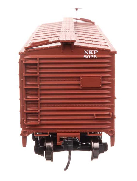 40' ARA Single Sheathed Boxcar - Ready to Run -- Nickle Plate Road #8026-4