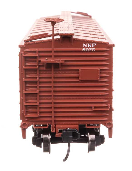 40' ARA Single Sheathed Boxcar - Ready to Run -- Nickle Plate Road #8075-3