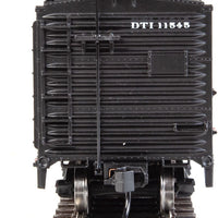 40' Rebuilt Steel Boxcar - Ready To Run -- Detroit, Toledo & Ironton #11545 (Boxcar Red, black; Compass Logo)