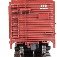 40' Rebuilt Steel Boxcar - Ready To Run -- Grand Trunk Western #460320 (Boxcar Red)