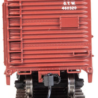 40' Rebuilt Steel Boxcar - Ready To Run -- Grand Trunk Western #460320 (Boxcar Red)