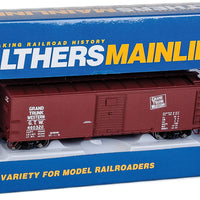 40' Rebuilt Steel Boxcar - Ready To Run -- Grand Trunk Western #460320 (Boxcar Red)