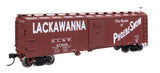 40' Steel Boxcar with Murphy Ends - Ready to Run -- Delaware, Lackawanna & Western #47707-2