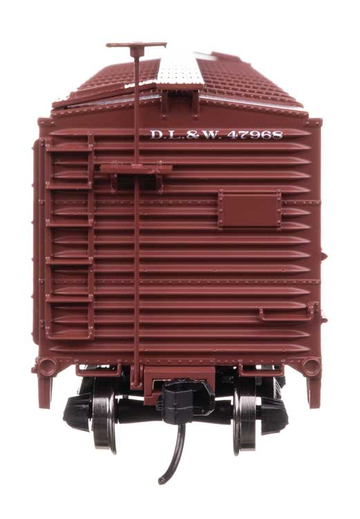 40' Steel Boxcar with Murphy Ends - Ready to Run -- Delaware, Lackawanna & Western #47707-3