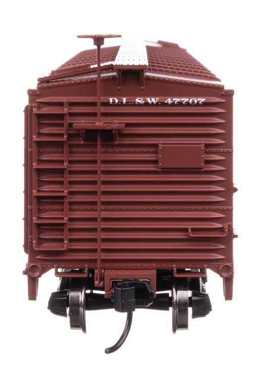 40' Steel Boxcar with Murphy Ends - Ready to Run -- Delaware, Lackawanna & Western #47805-3
