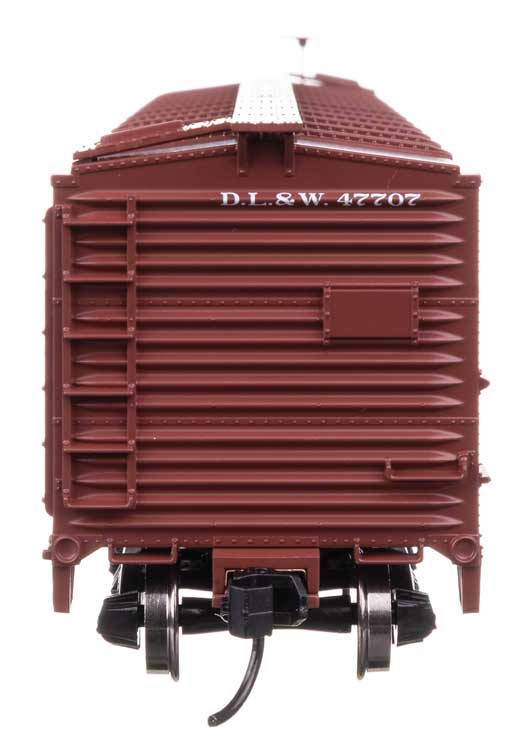 40' Steel Boxcar with Murphy Ends - Ready to Run -- Delaware, Lackawanna & Western #47805-4