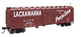 40' Steel Boxcar with Murphy Ends - Ready to Run -- Delaware, Lackawanna & Western #47968-2