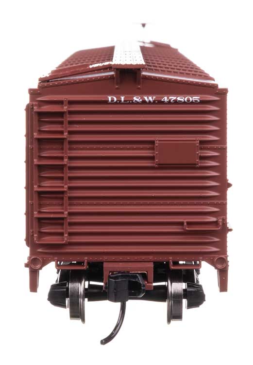 40' Steel Boxcar with Murphy Ends - Ready to Run -- Delaware, Lackawanna & Western #47968-4
