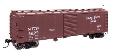 40' Steel Boxcar with Murphy Ends - Ready to Run -- Nickel Plate Road #4305-2