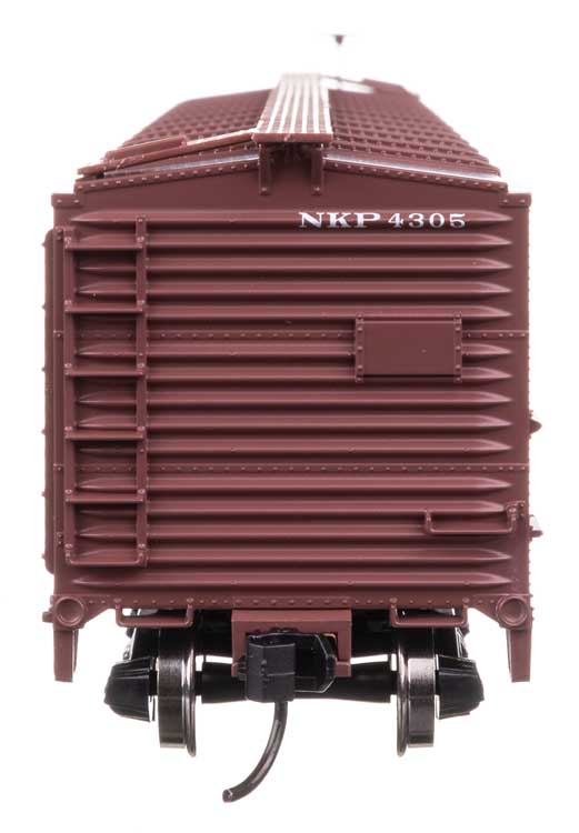 40' Steel Boxcar with Murphy Ends - Ready to Run -- Nickel Plate Road #4305-4
