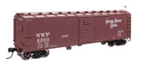 40' Steel Boxcar with Murphy Ends - Ready to Run -- Nickel Plate Road #4309-2