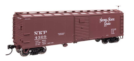 40' Steel Boxcar with Murphy Ends - Ready to Run -- Nickel Plate Road #4309-2