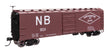40' Steel Boxcar with Murphy Ends - Ready to Run -- Northampton & Bath #901-1
