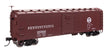 40' Steel Boxcar with Murphy Ends - Ready to Run -- Pennsylvania Railroad #105800-1
