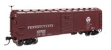 40' Steel Boxcar with Murphy Ends - Ready to Run -- Pennsylvania Railroad #105800-1