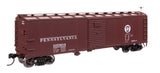 40' Steel Boxcar with Murphy Ends - Ready to Run -- Pennsylvania Railroad #105804-2