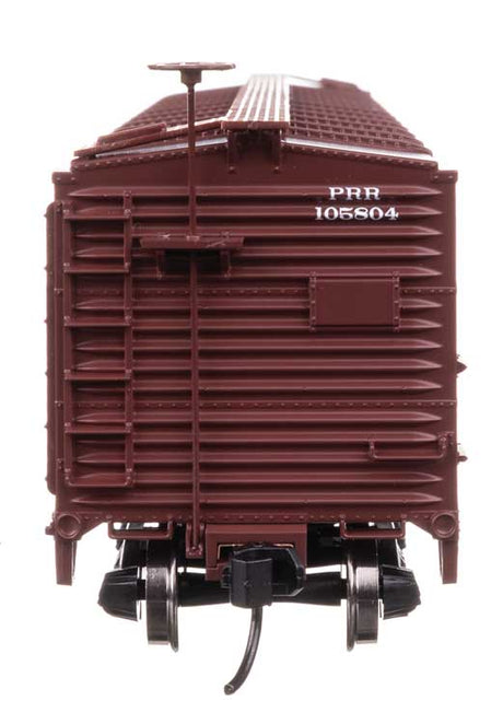 40' Steel Boxcar with Murphy Ends - Ready to Run -- Pennsylvania Railroad #105804-3