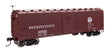 40' Steel Boxcar with Murphy Ends - Ready to Run -- Pennsylvania Railroad #105808-1