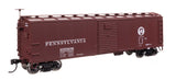 40' Steel Boxcar with Murphy Ends - Ready to Run -- Pennsylvania Railroad #105808-1
