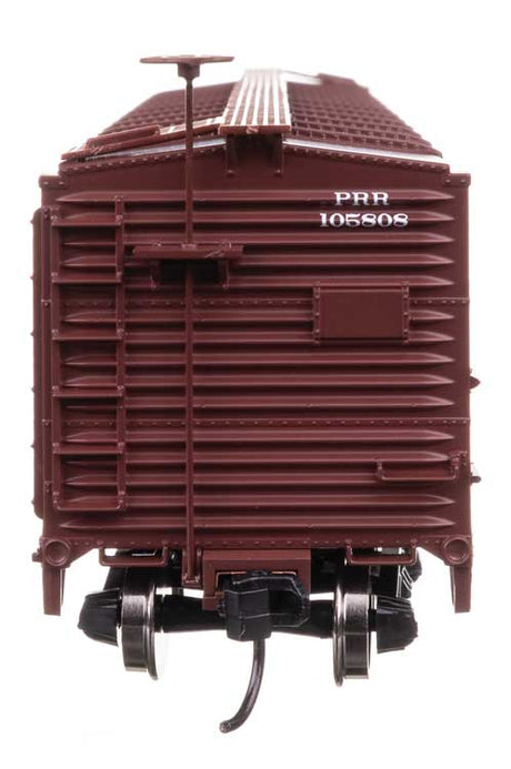 40' Steel Boxcar with Murphy Ends - Ready to Run -- Pennsylvania Railroad #105808-3