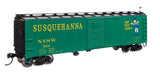 40' Steel Boxcar with Murphy Ends - Ready to Run -- New York, Susquehanna & Western #501-2