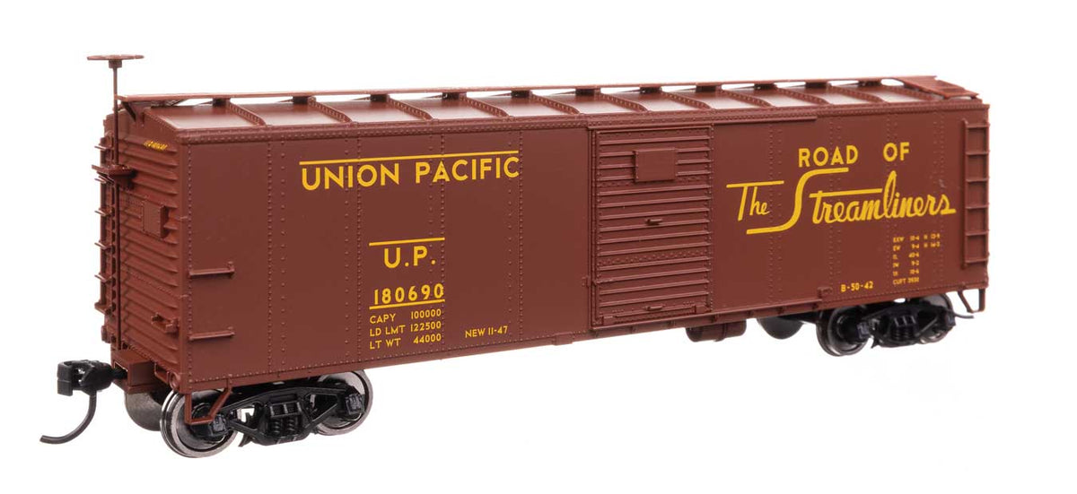 40' Steel Boxcar with Murphy Ends - Ready to Run -- Union Pacific(TM) #180690-1