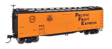 40' Early Reefer - Ready To Run -- Pacific Fruit Express SP/UP #36427-1