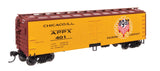 40' Wood Reefer with Steel ends - Ready to Run -- Agar APPX #401-1