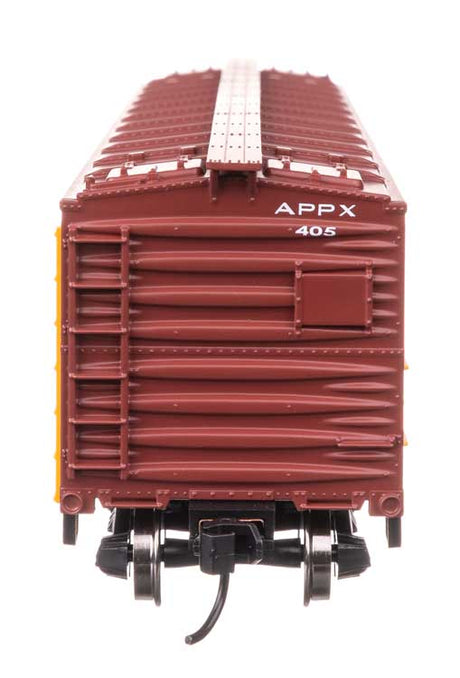 40' Wood Reefer with Steel ends - Ready to Run -- Agar APPX #405-4