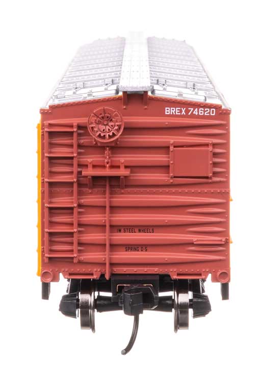40' Wood Reefer with Steel ends - Ready to Run -- Chicago Burlington & Quincy #74620-3