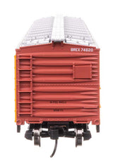 40' Wood Reefer with Steel ends - Ready to Run -- Chicago Burlington & Quincy #74620-4
